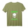 Damen Garden Gangster - Totenkopf T-Shirt mit V-Ausschnitt für Hobby-Gärtnerinnen und Pflanzenliebhaberinnen