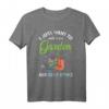 Ich will einfach nur in meinem Garten Bücher Lesen Gärtner T-Shirt – Perfektes Geschenk für Gartenliebhaber, Hobbygärtner & Landschaftsgärtner zu Weihnachten & Geburtstag