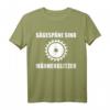 Sägespäne sind Männerglitzer Gärtner T-Shirt – Lustiges Design für Holzfäller, Förster & Gärtner als Weihnachts- oder Geburtstagsgeschenk
