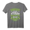 Gärtnern ist mein Yoga - Lustiges Gärtner T-Shirt für Hobby- und Profigärtner mit Spruch, perfekt für Gartenliebhaber
