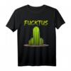 Fucktus Kaktus Mittelfinger Gärtner T-Shirt – Provokantes Humor-Design für Kakteenliebhaber und Gärtner, perfektes Weihnachtsgeschenk
