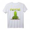 Fucktus Kaktus Mittelfinger Gärtner T-Shirt – Provokantes Humor-Design für Kakteenliebhaber und Gärtner, perfektes Weihnachtsgeschenk