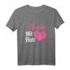 Floristin Mit Herz Blumen T-Shirt – Lustiges Geschenk für Floristinnen, Gärtnerinnen und Blumenliebhaberinnen zum Geburtstag & Weihnachten