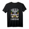 I Just Want To Work In My Garden Motiv T-Shirt – Perfektes Geschenk für Hobbygärtner & Gartenliebhaber zum Geburtstag oder Gärtnertreffen