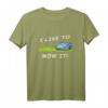 Mähroboter Rasenmähen Garten Rasenflüsterer Kleingarten T-Shirt - Lustiges Design für Hobbygärtner & Gartenliebhaber