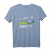 Mähroboter Rasenmähen Garten Rasenflüsterer Kleingarten T-Shirt - Lustiges Design für Hobbygärtner & Gartenliebhaber