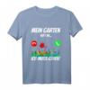 Lustiges Garten T-Shirt 'Mein Garten ruft an ich muss gehen' – Perfekt für Gärtner, Gartenfreunde & Campingfans