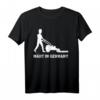 MÄHT IN GERMANY Rasenmäher Rasenmähen Gärtner Garten Rasen T-Shirt - Witziges Geschenk für Hobby-Gärtner & Rasenmäher-Fans