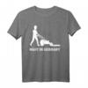 MÄHT IN GERMANY Rasenmäher Rasenmähen Gärtner Garten Rasen T-Shirt - Witziges Geschenk für Hobby-Gärtner & Rasenmäher-Fans