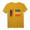 Deutschland und Rumänien Flaggen T-Shirt - Doppelstaatsbürgerschaft, Urlaub & kulturelle Zugehörigkeit zeigen