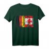 Deutschland & Kanada Flaggen T-Shirt – Doppelstaatsbürgerschaft, Reise- und Geschenkidee für Auswanderer und Weltenbummler