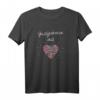 Damen Gastgeberin Mit Herz T-Shirt – Dankeschön Geschenk für Austauschfamilie, Gastmutter & Gastfamilie zu Weihnachten, Geburtstag oder Ostern