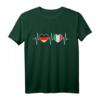 Deutschland und Italien Flaggen T-Shirt – Patriotisches Design für Deutsch-Italiener, Urlaub, Städtetrip & kulturelles Statement