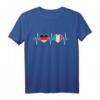 Deutschland und Italien Flaggen T-Shirt – Patriotisches Design für Deutsch-Italiener, Urlaub, Städtetrip & kulturelles Statement