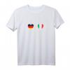 Deutschland und Italien Flaggen T-Shirt – Patriotisches Design für Deutsch-Italiener, Urlaub, Städtetrip & kulturelles Statement