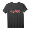 Deutschland und Türkei Türkische Fahne Flaggen T-Shirt – Stolz auf doppelte Staatsbürgerschaft, Urlaub & Integration in der Türkei