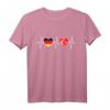 Deutschland und Türkei Türkische Fahne Flaggen T-Shirt – Stolz auf doppelte Staatsbürgerschaft, Urlaub & Integration in der Türkei