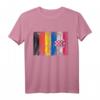 Deutschland Kroatien Flaggen T-Shirt - Stolz auf doppelte Staatsbürgerschaft, Reise, Integration & Gastfreundschaft