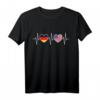 Deutschland & USA Doppelstaatsbürgerschaft Flaggen T-Shirt – Perfekt für Reisen, Urlaub & Städtetrips in New York, Las Vegas, Miami & San Francisco