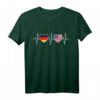 Deutschland & USA Doppelstaatsbürgerschaft Flaggen T-Shirt – Perfekt für Reisen, Urlaub & Städtetrips in New York, Las Vegas, Miami & San Francisco