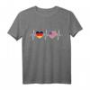 Deutschland & USA Doppelstaatsbürgerschaft Flaggen T-Shirt – Perfekt für Reisen, Urlaub & Städtetrips in New York, Las Vegas, Miami & San Francisco