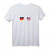 Deutschland & USA Doppelstaatsbürgerschaft Flaggen T-Shirt – Perfekt für Reisen, Urlaub & Städtetrips in New York, Las Vegas, Miami & San Francisco