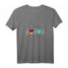 Damen Deutschland und Kasachstan Flaggen T-Shirt mit V-Ausschnitt – Zeichen für doppelte Staatsbürgerschaft, Integration & Reisesouvenir