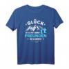 Wandern Freunde Glück Freundschaft Shirt | Lustiges Geschenk für Wanderer, Naturliebhaber & Outdoor Freunde zum Geburtstag, Vatertag & Weihnachten