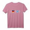 Deutschland und Griechenland Fahne T-Shirt - Doppelte Staatsbürgerschaft, Urlaubs- und Stadttripp-Outfit für Griechenland- und Deutschland-Liebhaber