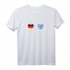 Deutschland und Griechenland Fahne T-Shirt - Doppelte Staatsbürgerschaft, Urlaubs- und Stadttripp-Outfit für Griechenland- und Deutschland-Liebhaber