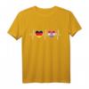 Deutschland und Kroatien Flaggen T-Shirt - Für doppelte Staatsbürgerschaft, Urlaub & Integration in Kroatien