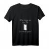 Damen T-Shirt mit Spruch 'Man bringe mir eine Tür! Ich möchte gehen' - Leichtes V-Ausschnitt Shirt, klassisch geschnitten, perfekt für Casual & Humor