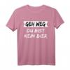 Geh weg Du bist kein Bier T-Shirt – Lustiges Bier Spruch-Shirt für Bierliebhaber und Biertrinker, perfektes Geschenk für Partys und Freunde