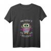 Damen Hula Reifen T-Shirt mit Eule - 'Mir reicht's ich geh hullern' für Fitness- und Eulenliebhaberinnen, perfekt als Geschenk