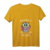 Damen Hula Reifen T-Shirt mit Eule - 'Mir reicht's ich geh hullern' für Fitness- und Eulenliebhaberinnen, perfekt als Geschenk