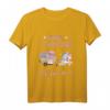 Kinder Little Camping Queen T-Shirt mit Einhorn, Meerjungfrau & Zauberstab – Magisches Mädchen T-Shirt für Geburtstag, Ostern & Sommerurlaub