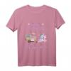 Kinder Little Camping Queen T-Shirt mit Einhorn, Meerjungfrau & Zauberstab – Magisches Mädchen T-Shirt für Geburtstag, Ostern & Sommerurlaub