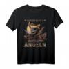 Mir reichts ich geh jetzt angeln - Lustiges Angler Spruch T-Shirt als Geschenkidee für Fischer und Angler
