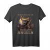 Mir reichts ich geh jetzt angeln - Lustiges Angler Spruch T-Shirt als Geschenkidee für Fischer und Angler