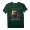 Mir reichts ich geh jetzt angeln - Lustiges Angler Spruch T-Shirt als Geschenkidee für Fischer und Angler