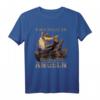Mir reichts ich geh jetzt angeln - Lustiges Angler Spruch T-Shirt als Geschenkidee für Fischer und Angler