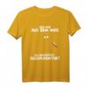 Katze Messer Geh mir aus dem Weg du unnötiger Sozialkontakt T-Shirt – Lustiges Spruch-Shirt für Frauen und Männer als Geschenk