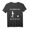 Alle Verrückt Komm Huhn Wir Gehen - Lustiges Spruch T-Shirt für Tierfreunde, Bauernhof & Humorliebhaber