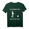 Alle Verrückt Komm Huhn Wir Gehen - Lustiges Spruch T-Shirt für Tierfreunde, Bauernhof & Humorliebhaber