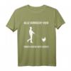 Alle Verrückt Komm Huhn Wir Gehen - Lustiges Spruch T-Shirt für Tierfreunde, Bauernhof & Humorliebhaber