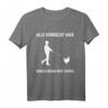 Alle Verrückt Komm Huhn Wir Gehen - Lustiges Spruch T-Shirt für Tierfreunde, Bauernhof & Humorliebhaber