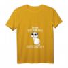 Damen & Herren Katzen T-Shirt mit Spruch »Geh mir aus dem Weg du unnötiger Sozialkontakt« – Lustiges Geschenk für Freunde & Familie