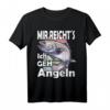 Angler T-Shirt mit Spruch 'Mir reichts ich geh angeln' – Lustiges Angeloutfit für Hobby- und Sportangler