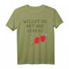 Willst du mit mir gehen - Lustiges Freundschaftsantrag T-Shirt als Geschenkidee für Freunde, Partner und besondere Anlässe