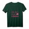 Damen CAMPEN T-Shirt mit V-Ausschnitt - Lustiges Camperin Geschenk für Outdoor- und Caravaning-Fans